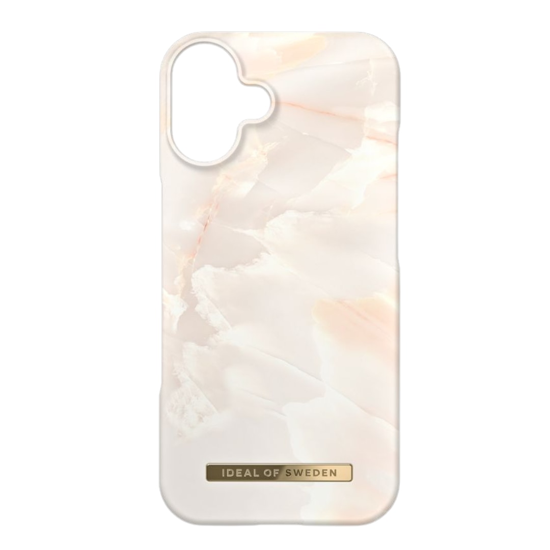 Fashion Kuori iPhone 16 Rose Pearl Marble