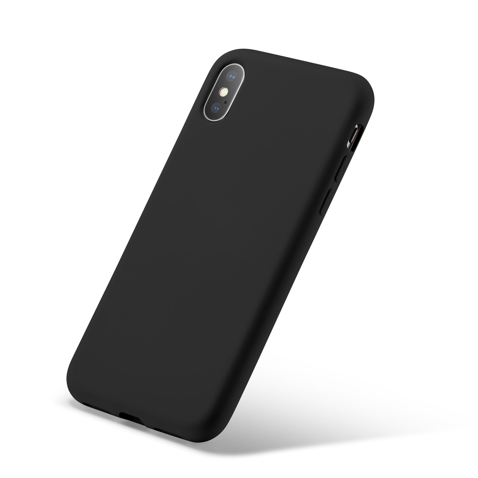 TPU suojakuori iPhone X/XS musta