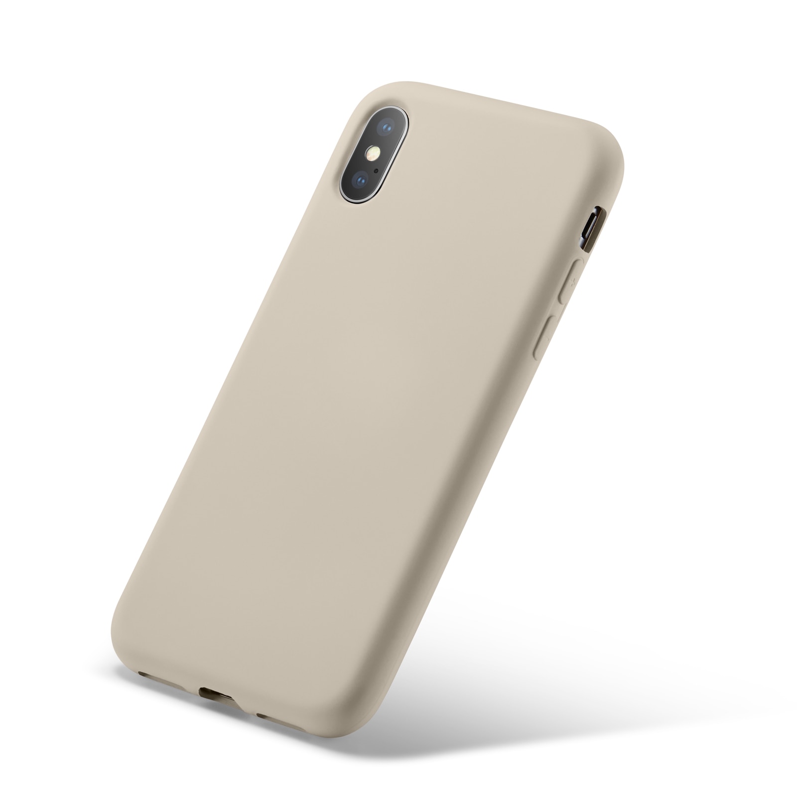 TPU suojakuori iPhone X/XS beige