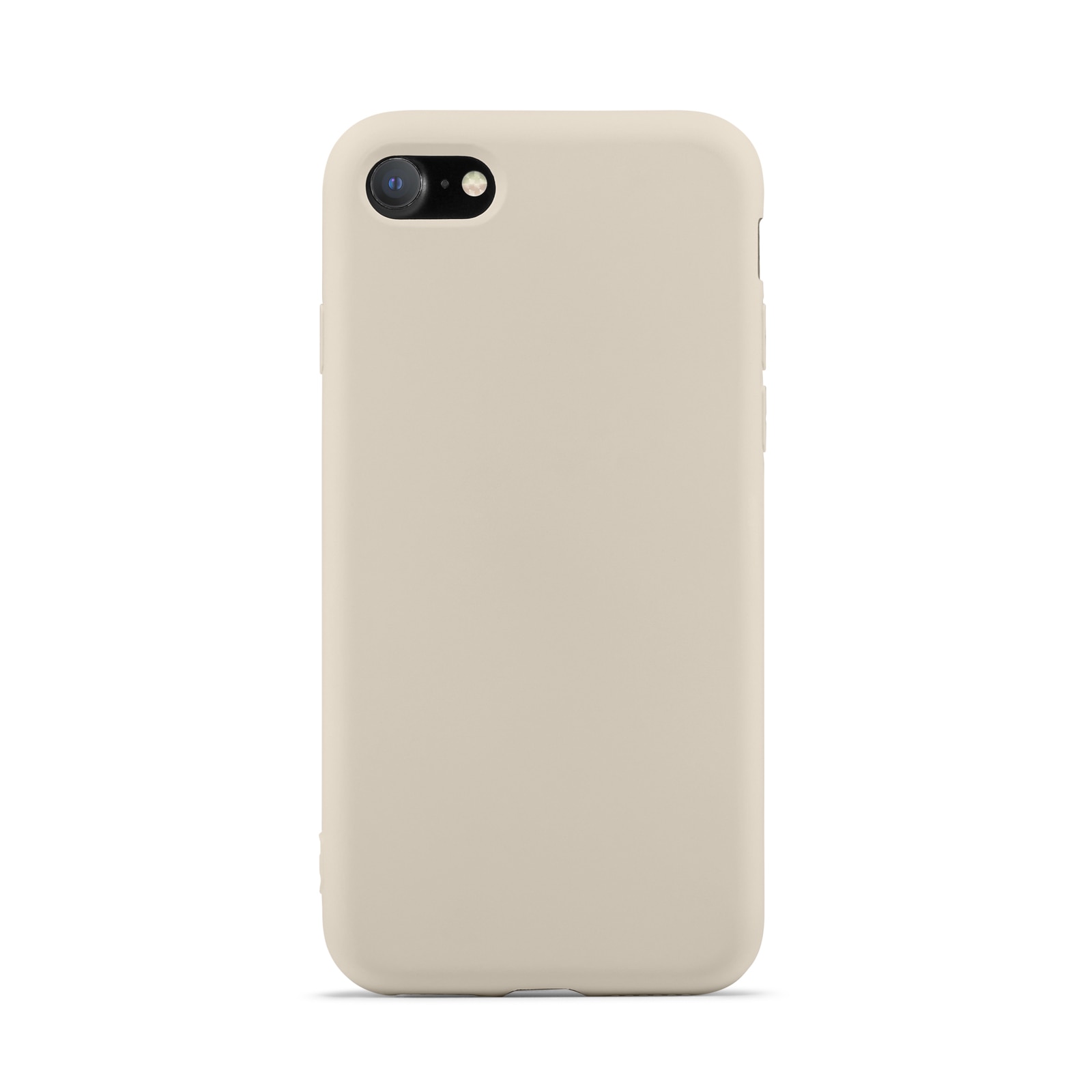 TPU suojakuori iPhone SE 2020 Beige