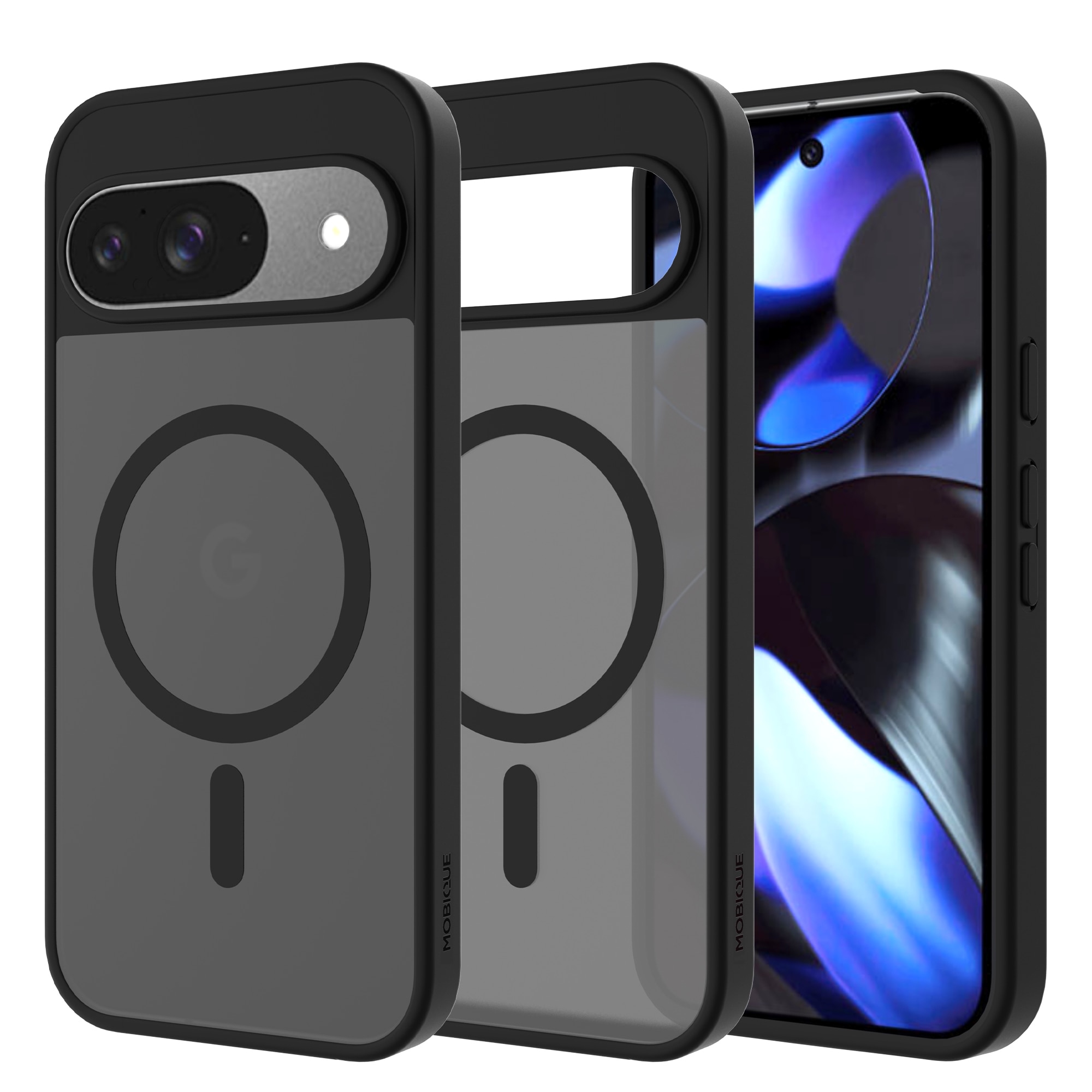 Magnetic Hybrid Kuori Google Pixel 9 Pro Frosted Black