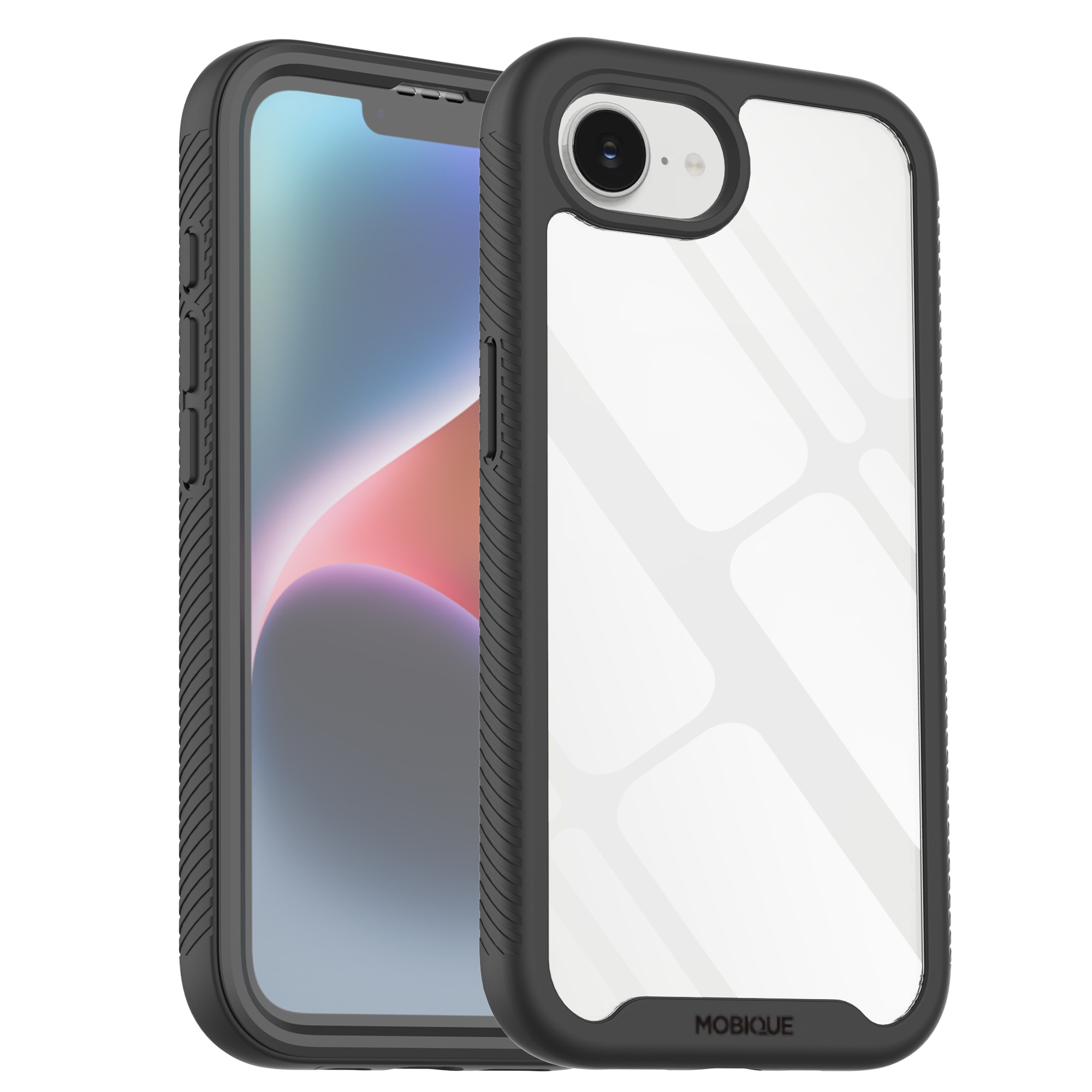 Full Protection Case iPhone 16e Musta