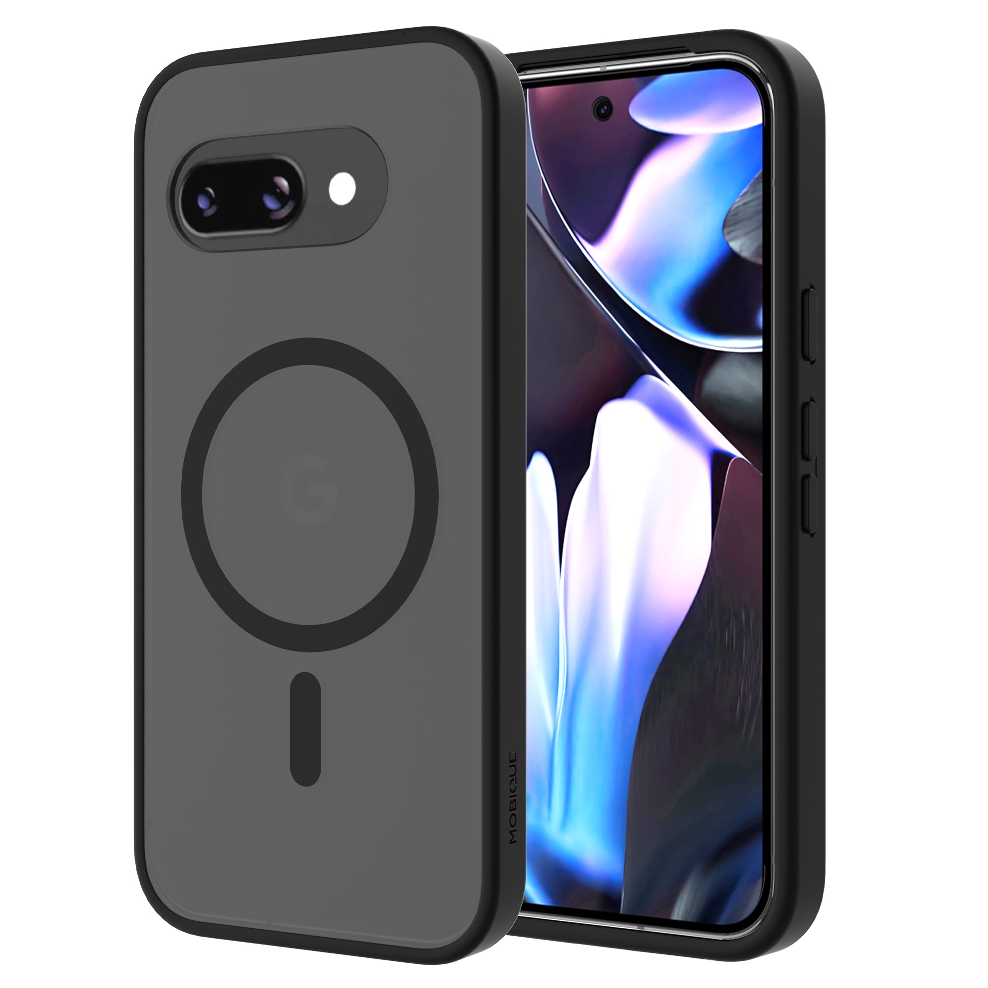 Magnetic Hybrid Kuori Google Pixel 9a Frosted Black