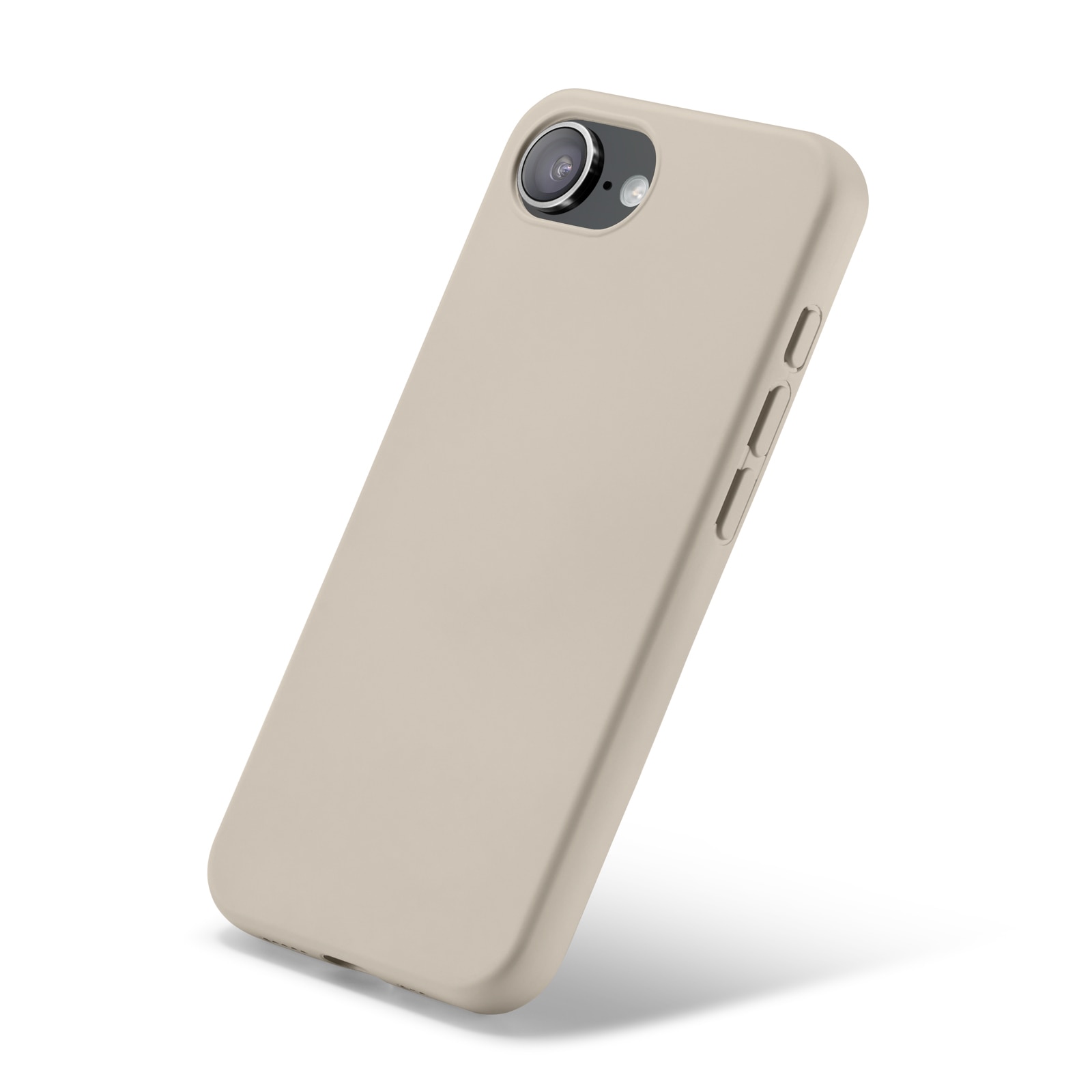 TPU suojakuori iPhone 16e Beige