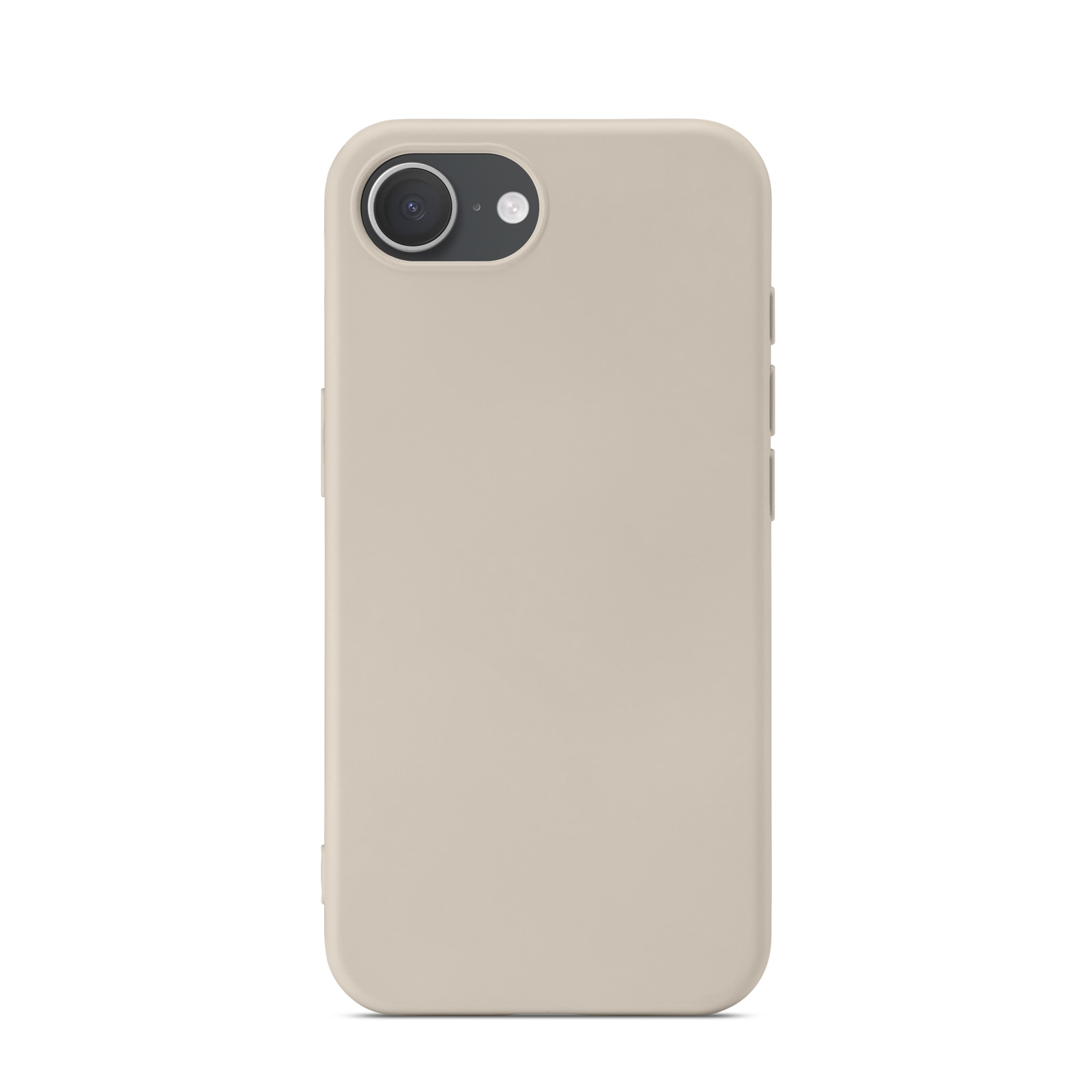 TPU suojakuori iPhone 16e Beige