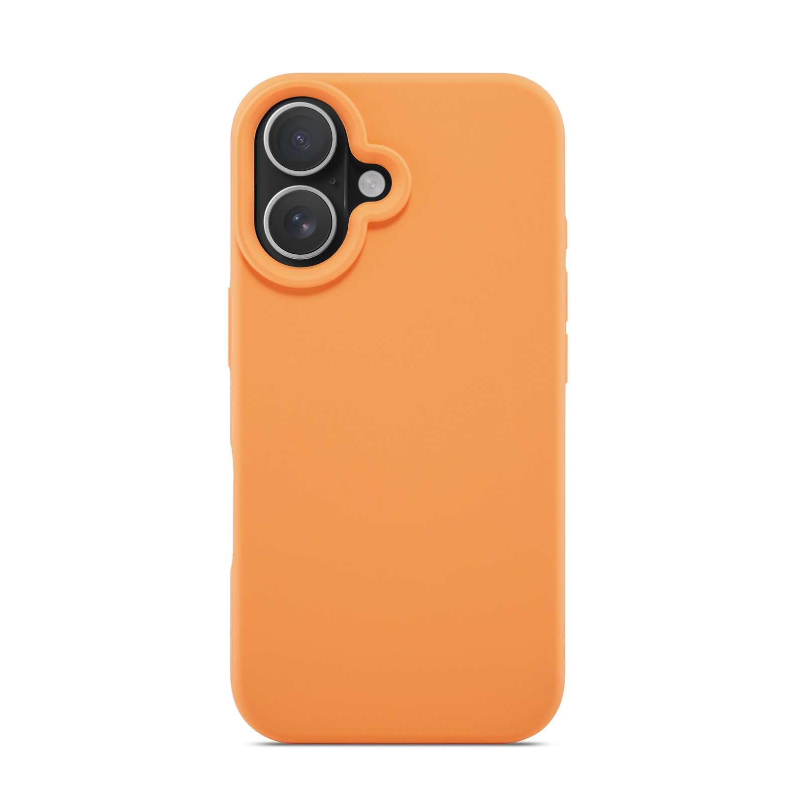 Magnetic Silikonikuori iPhone 16 Solar Orange