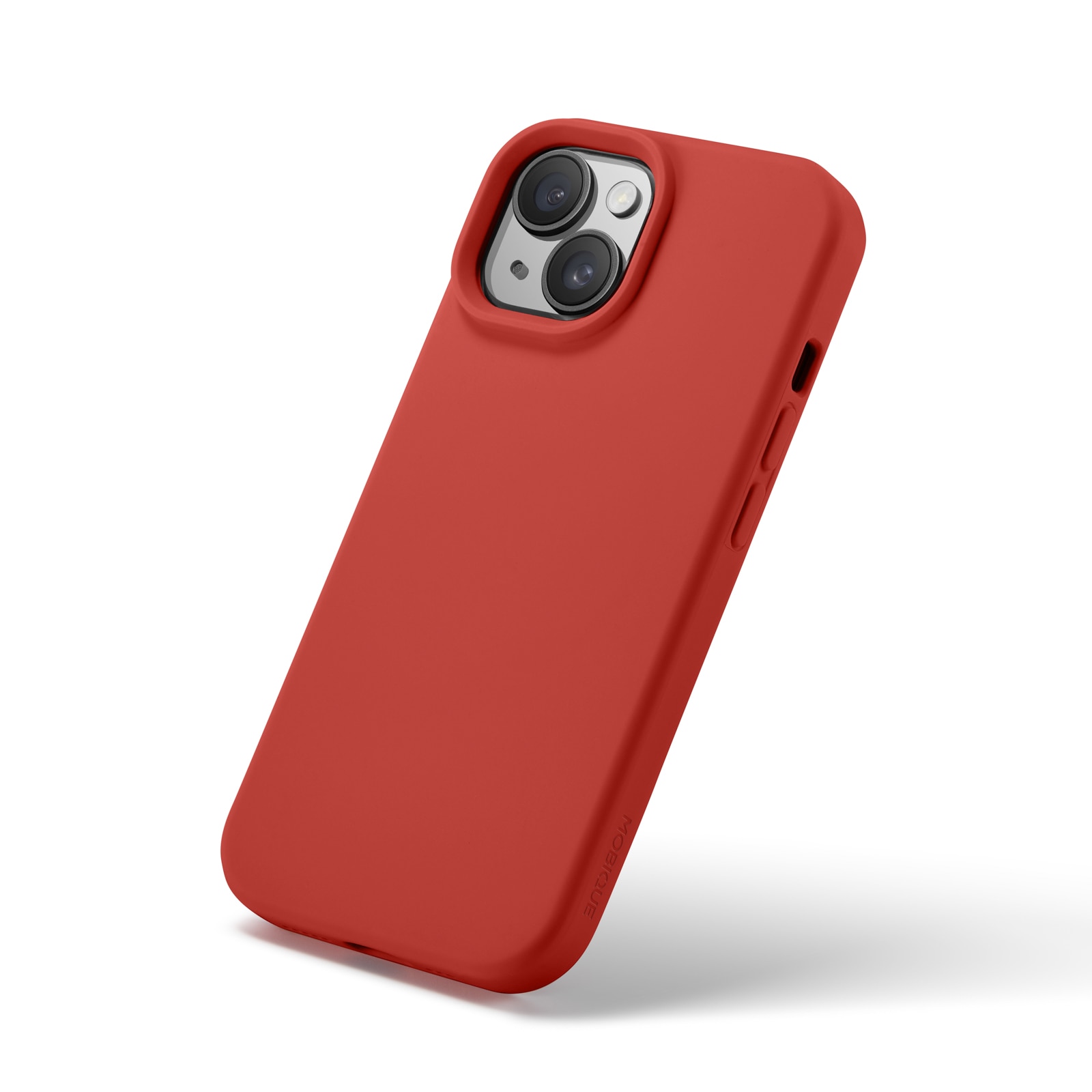 Magnetic Silikonikuori iPhone 15 Lava Red