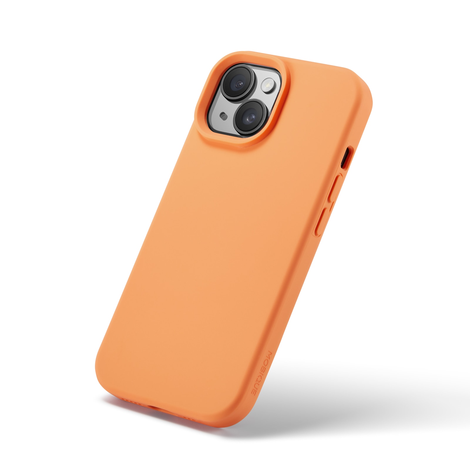 Magnetic Silikonikuori iPhone 15 Solar Orange