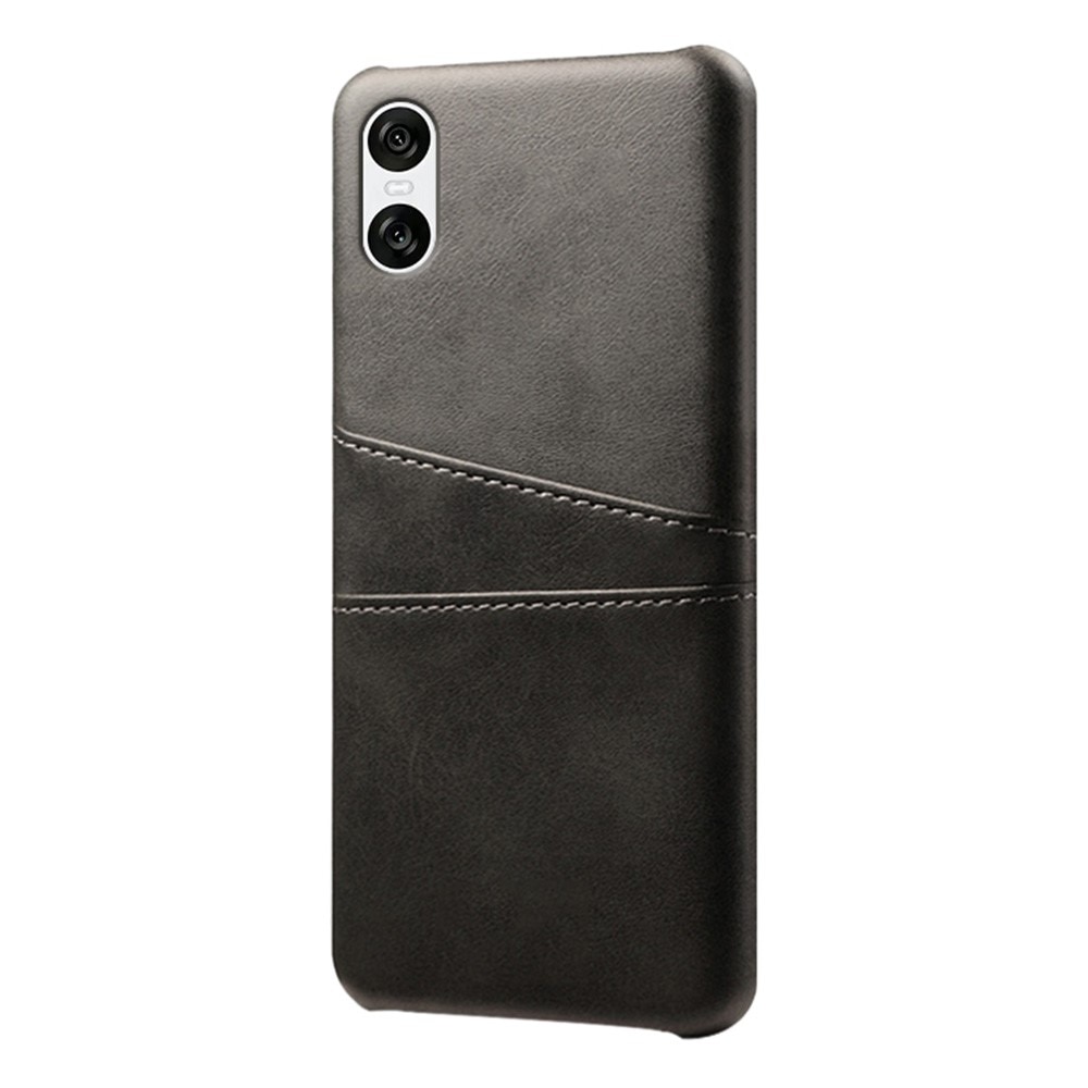 Card Slots Case Sony Xperia 10 VI musta