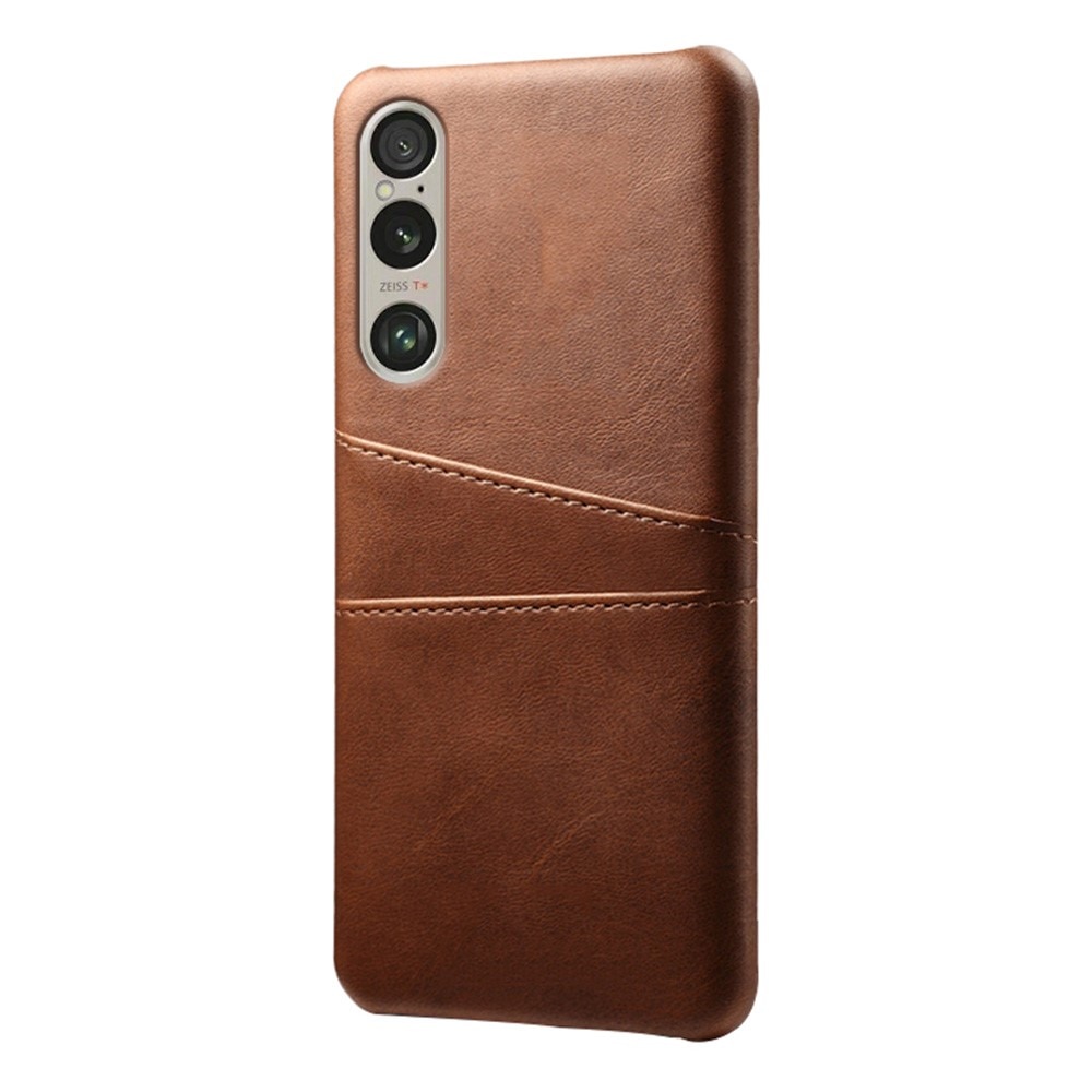 Card Slots Case Sony Xperia 1 VI ruskea