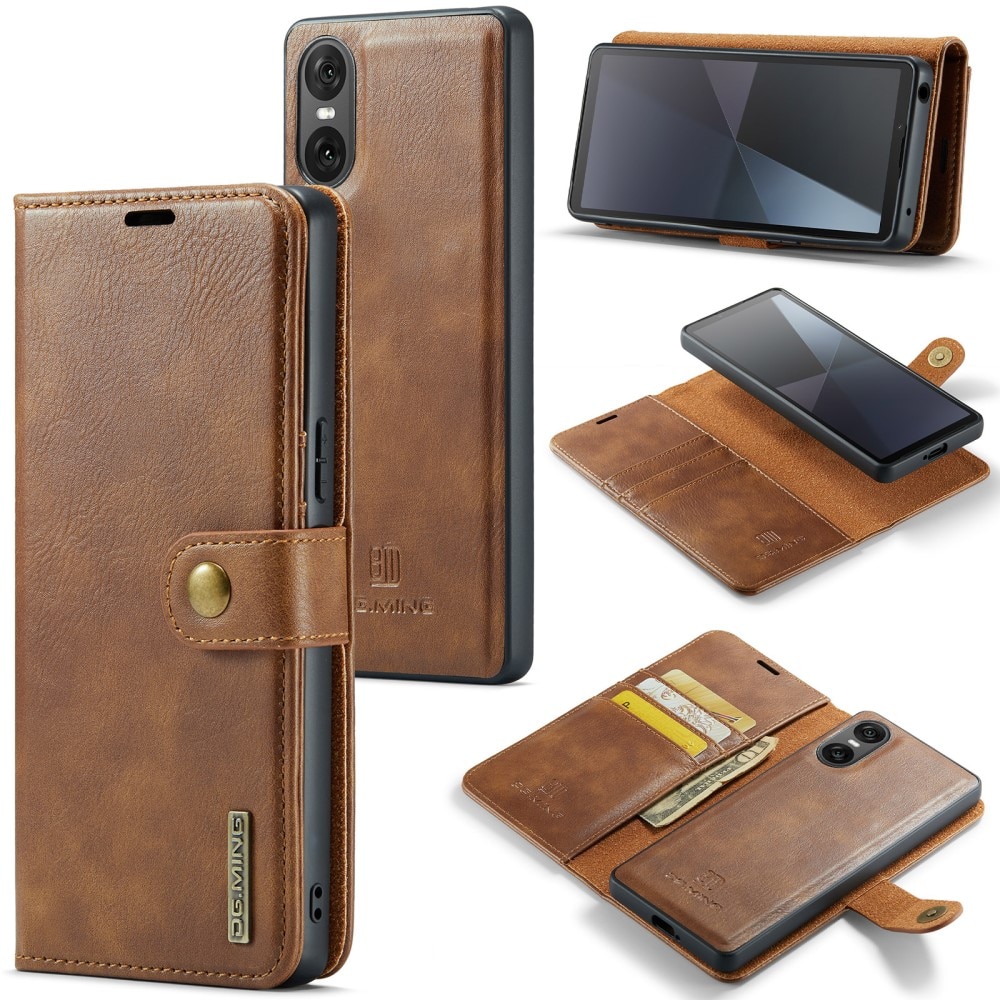 Magnet Wallet Sony Xperia 10 VI Cognac