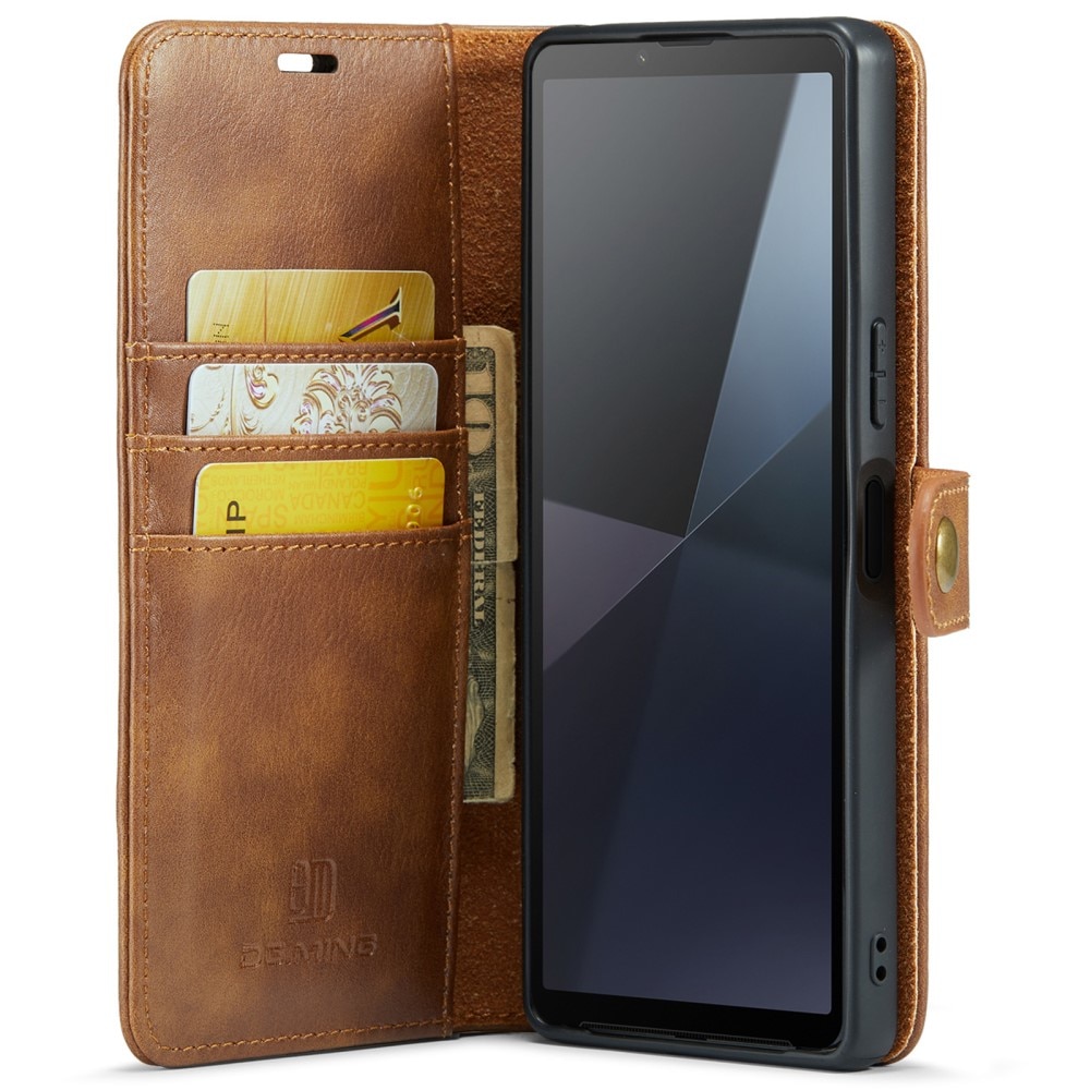 Magnet Wallet Sony Xperia 10 VI Cognac