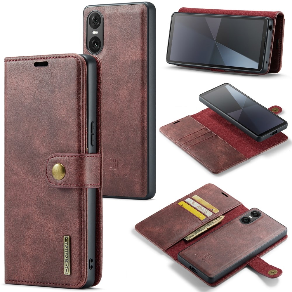 Magnet Wallet Sony Xperia 10 VI Red