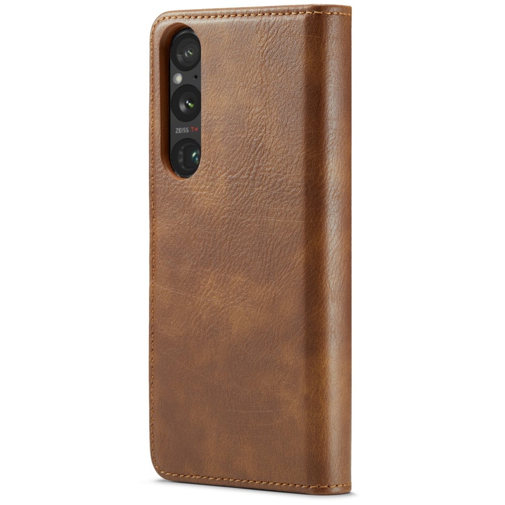 Magnet Wallet Sony Xperia 1 VI Cognac