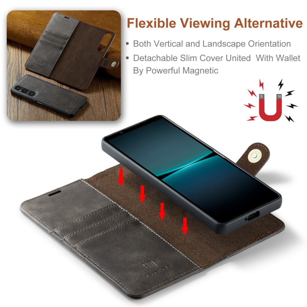 Magnet Wallet Sony Xperia 1 VI Brown