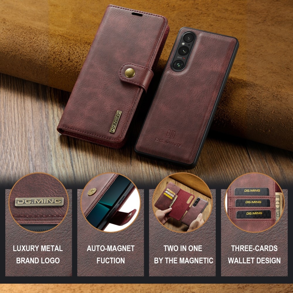 Magnet Wallet Sony Xperia 1 VI Red