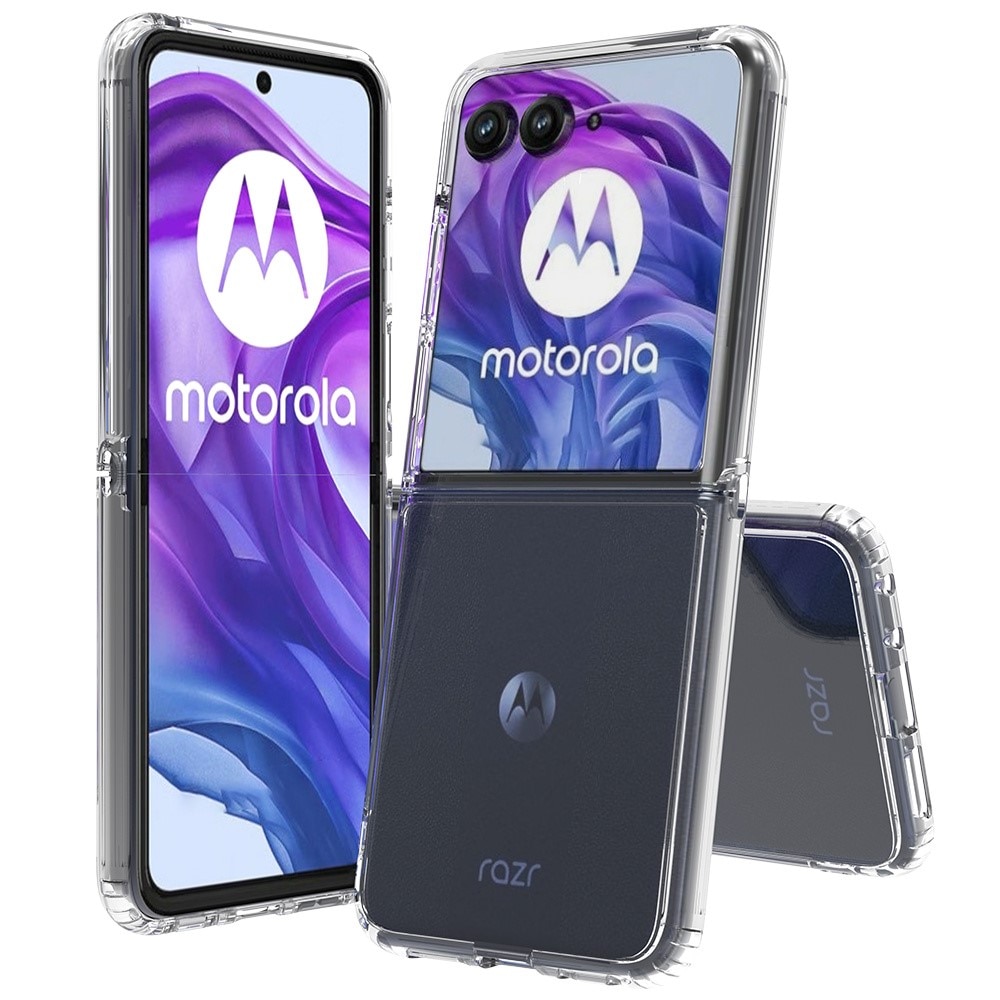 Hybridikuori Motorola Razr 50 Ultra läpinäkyvä