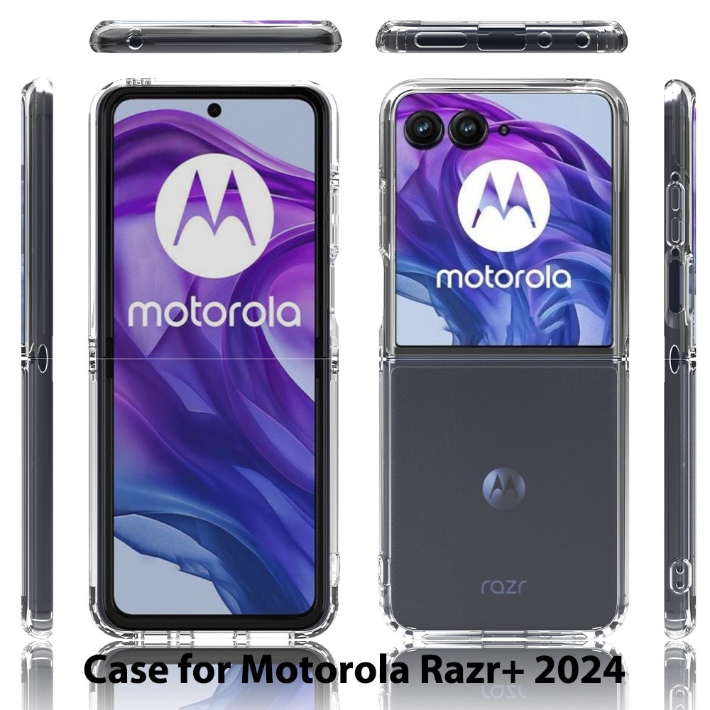 Hybridikuori Motorola Razr 50 Ultra läpinäkyvä