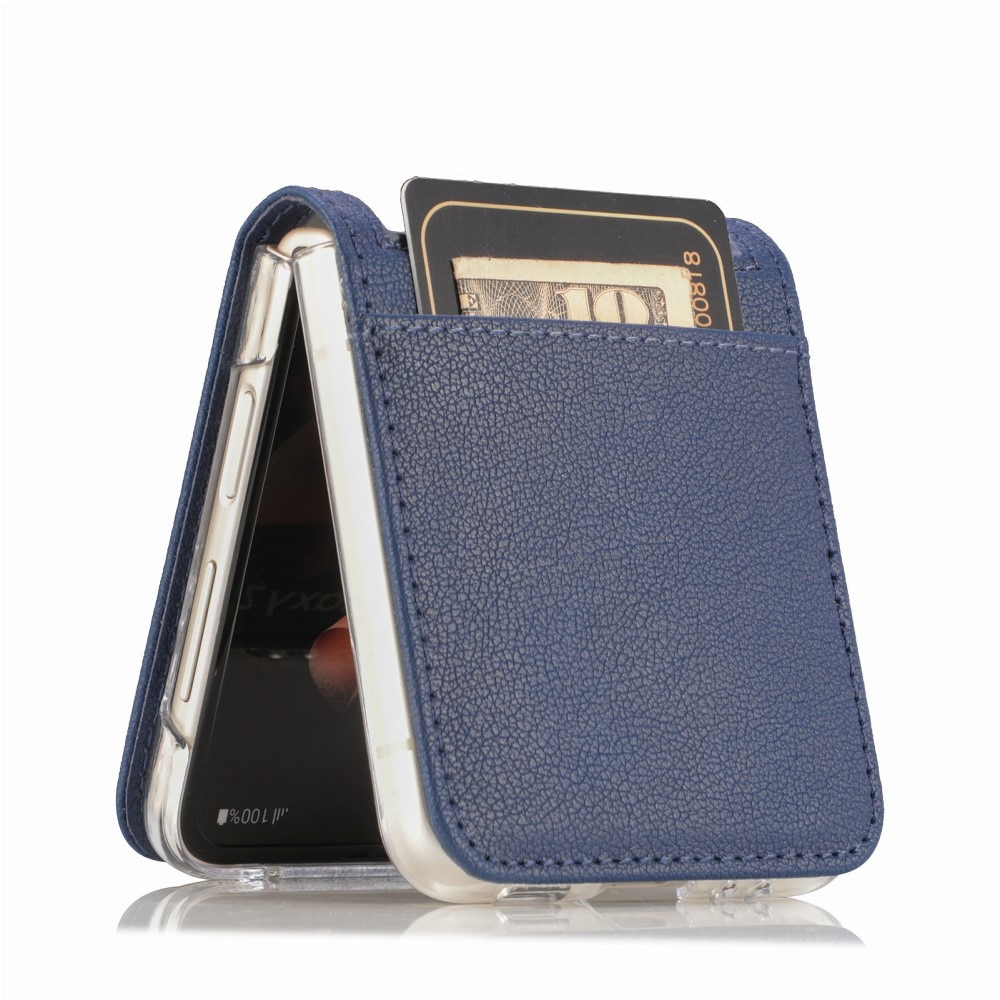 Slim Card Wallet Samsung Galaxy Z Flip 6 sininen