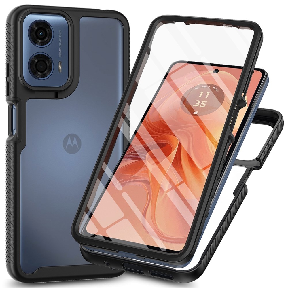 Full Protection Case Motorola Moto G24 musta