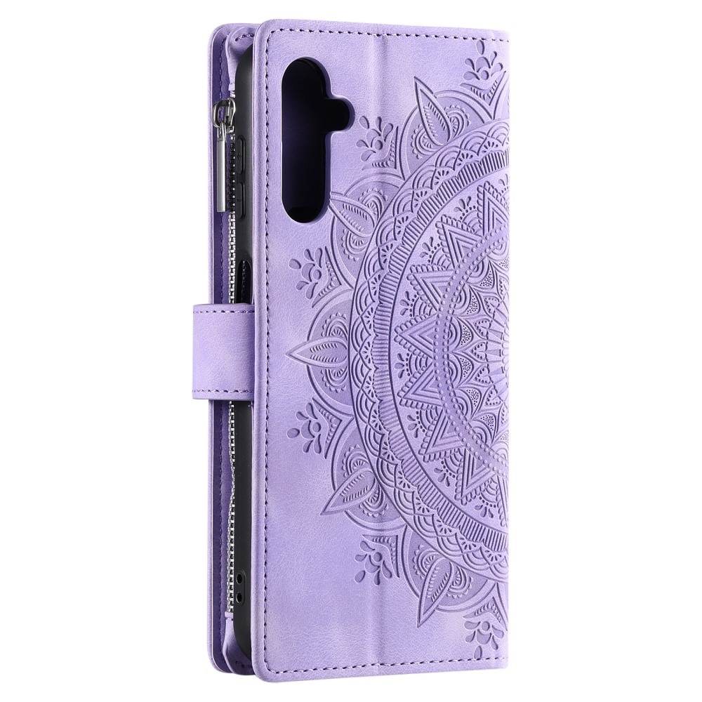 Lompakkolaukku Samsung Galaxy A16 Mandala liila