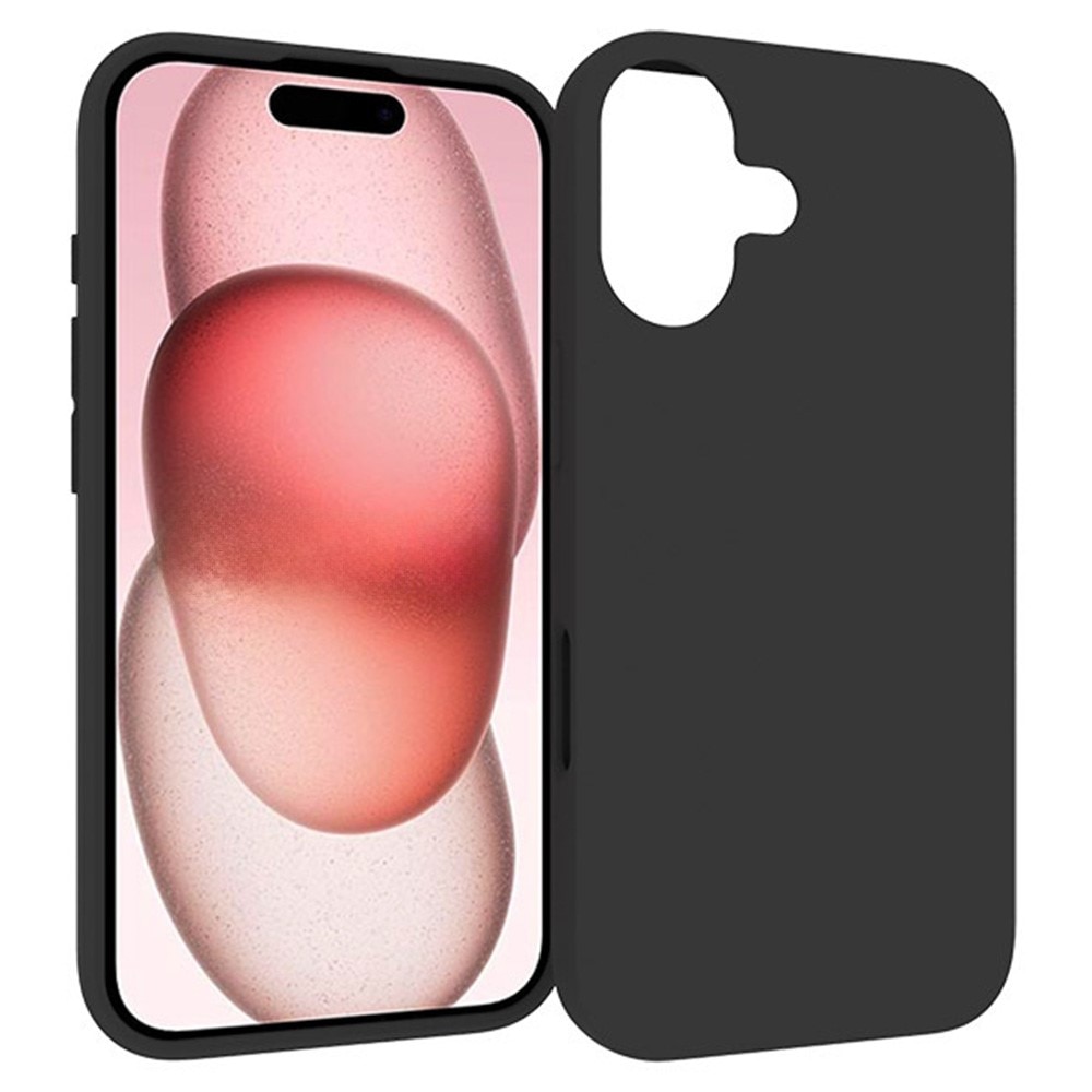 TPU Kuori iPhone 16 Musta