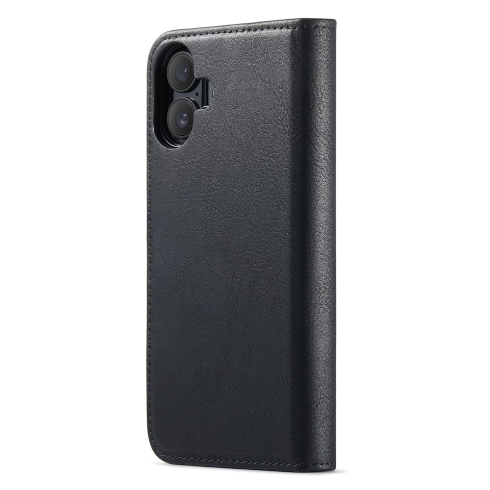 Magnet Wallet iPhone 16 Plus Black