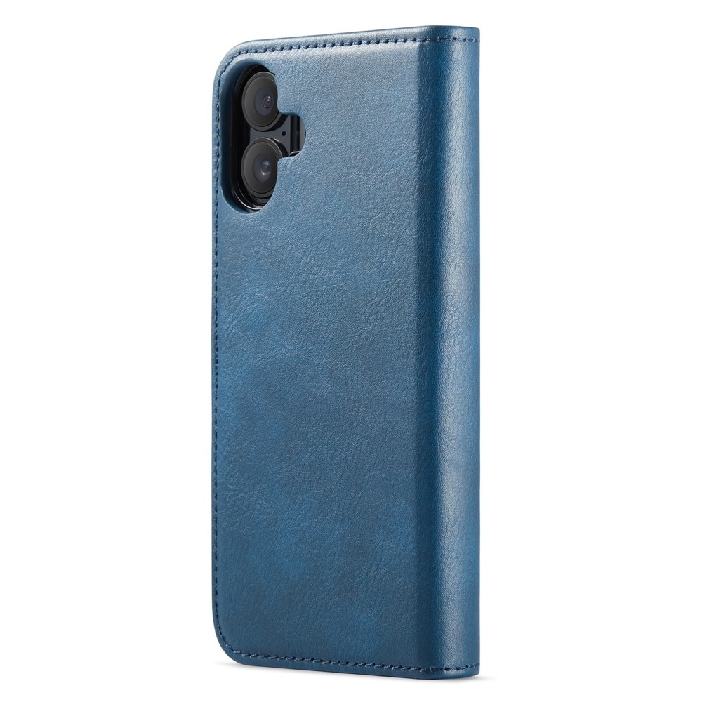 Magnet Wallet iPhone 16 Plus Blue