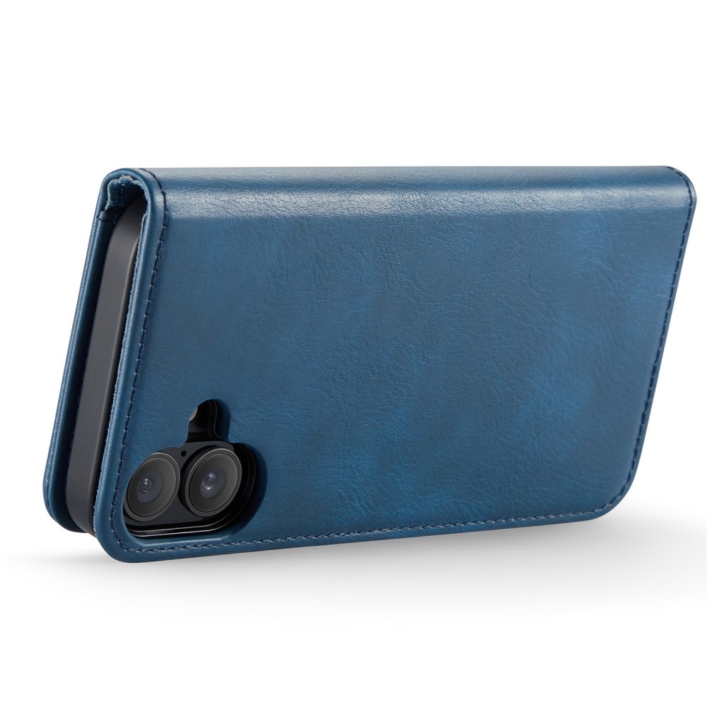 Magnet Wallet iPhone 16 Plus Blue