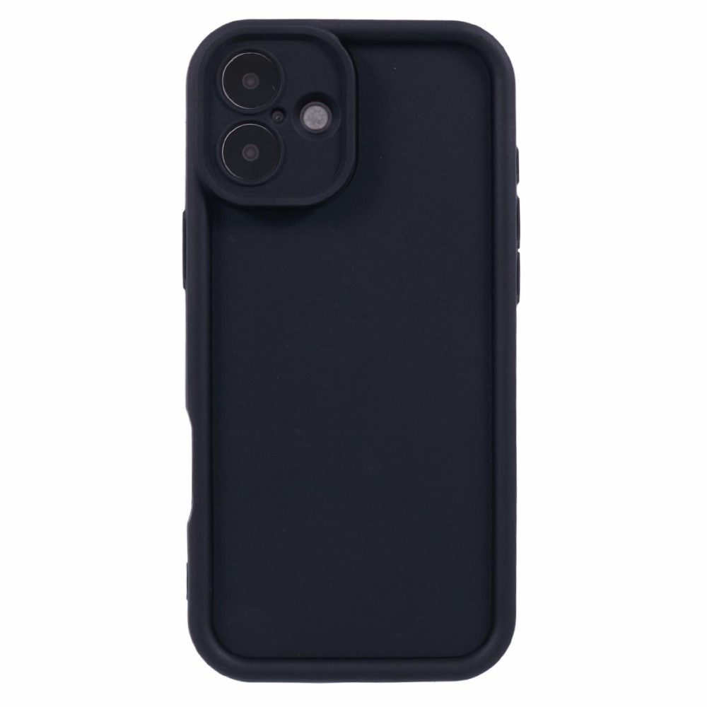 TPU Kuori Edge iPhone 16 musta