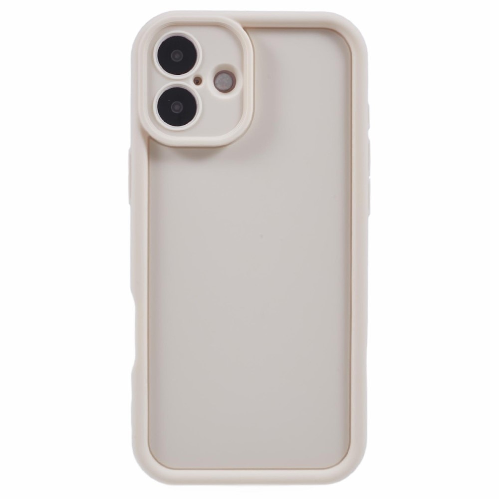 TPU Kuori Edge iPhone 16 beige