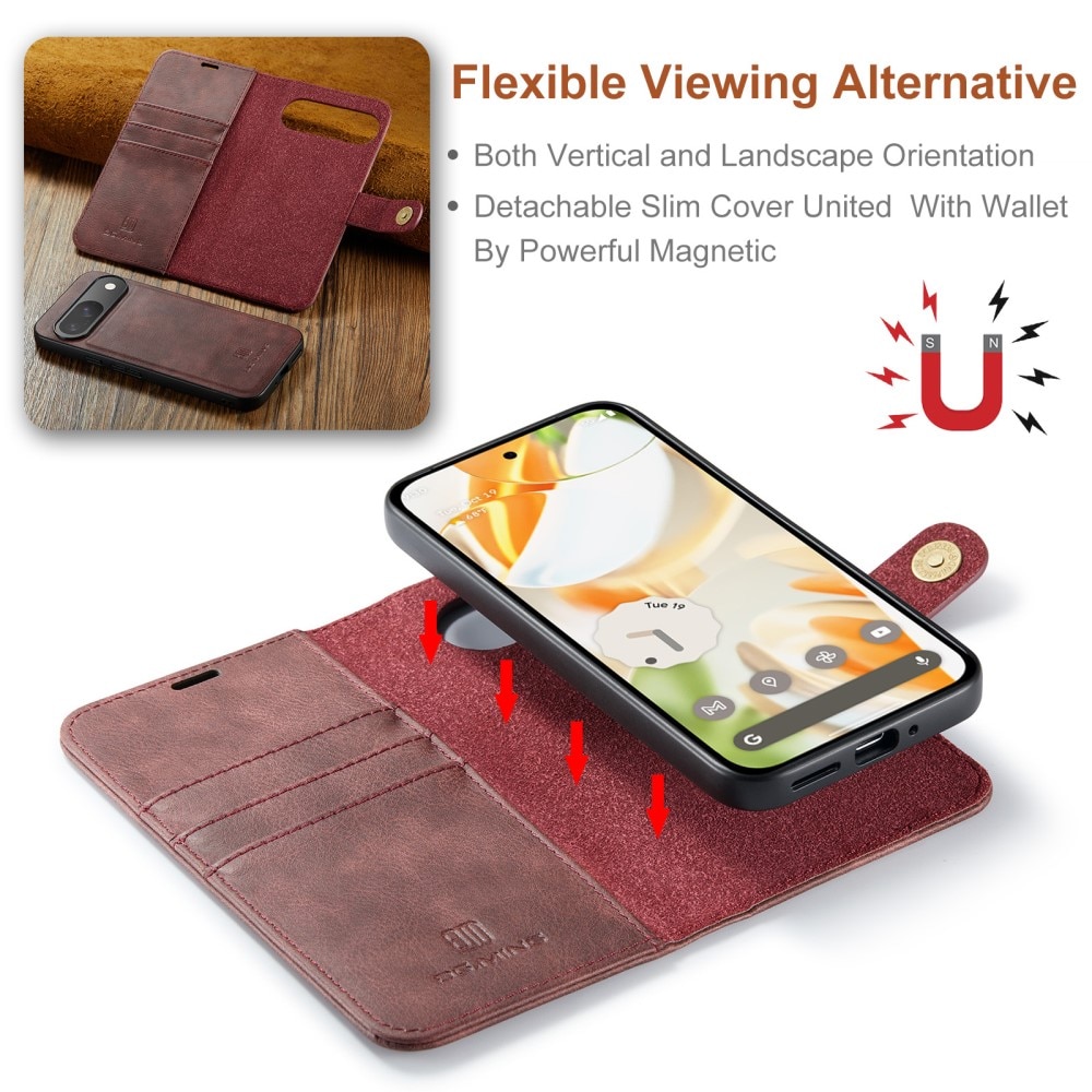 Magnet Wallet Google Pixel 9 Pro Red