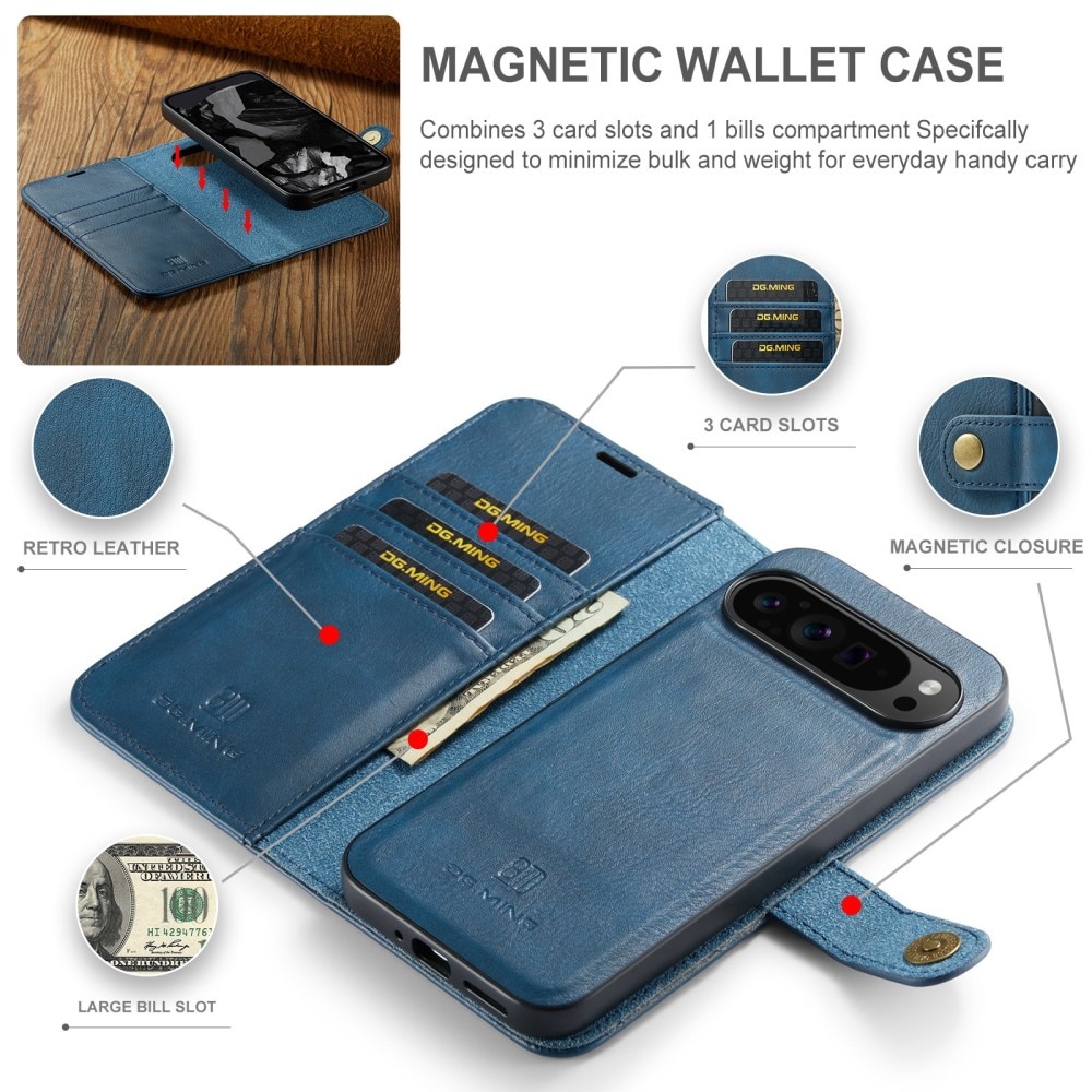 Magnet Wallet Google Pixel 9 Pro XL Blue