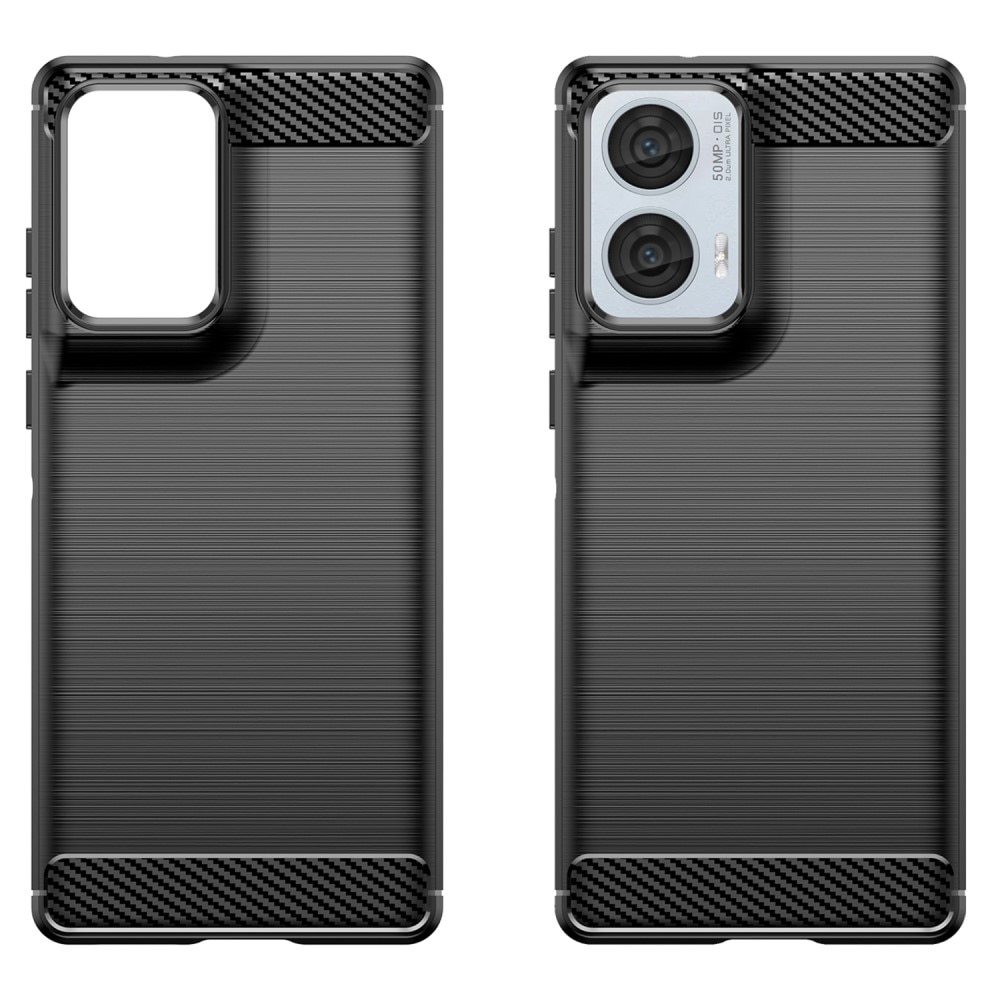 Motorola Moto G75 Kuori TPU Brushed Black