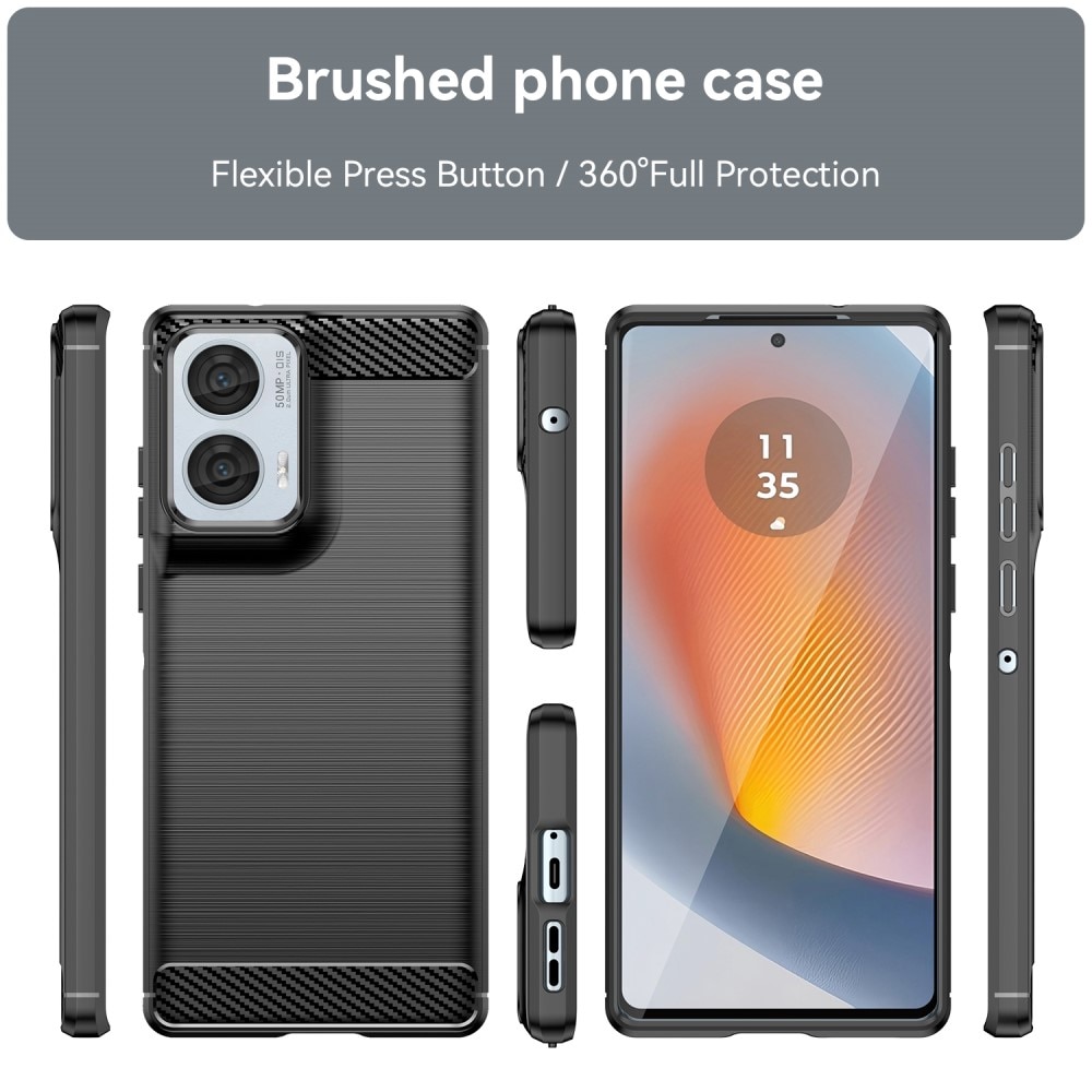 Motorola Moto G85 Kuori TPU Brushed Black