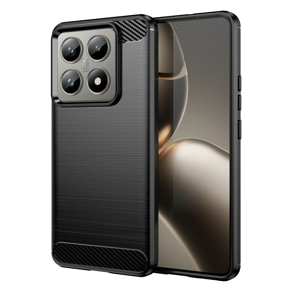 Xiaomi 15 Pro Kuori TPU Brushed Black