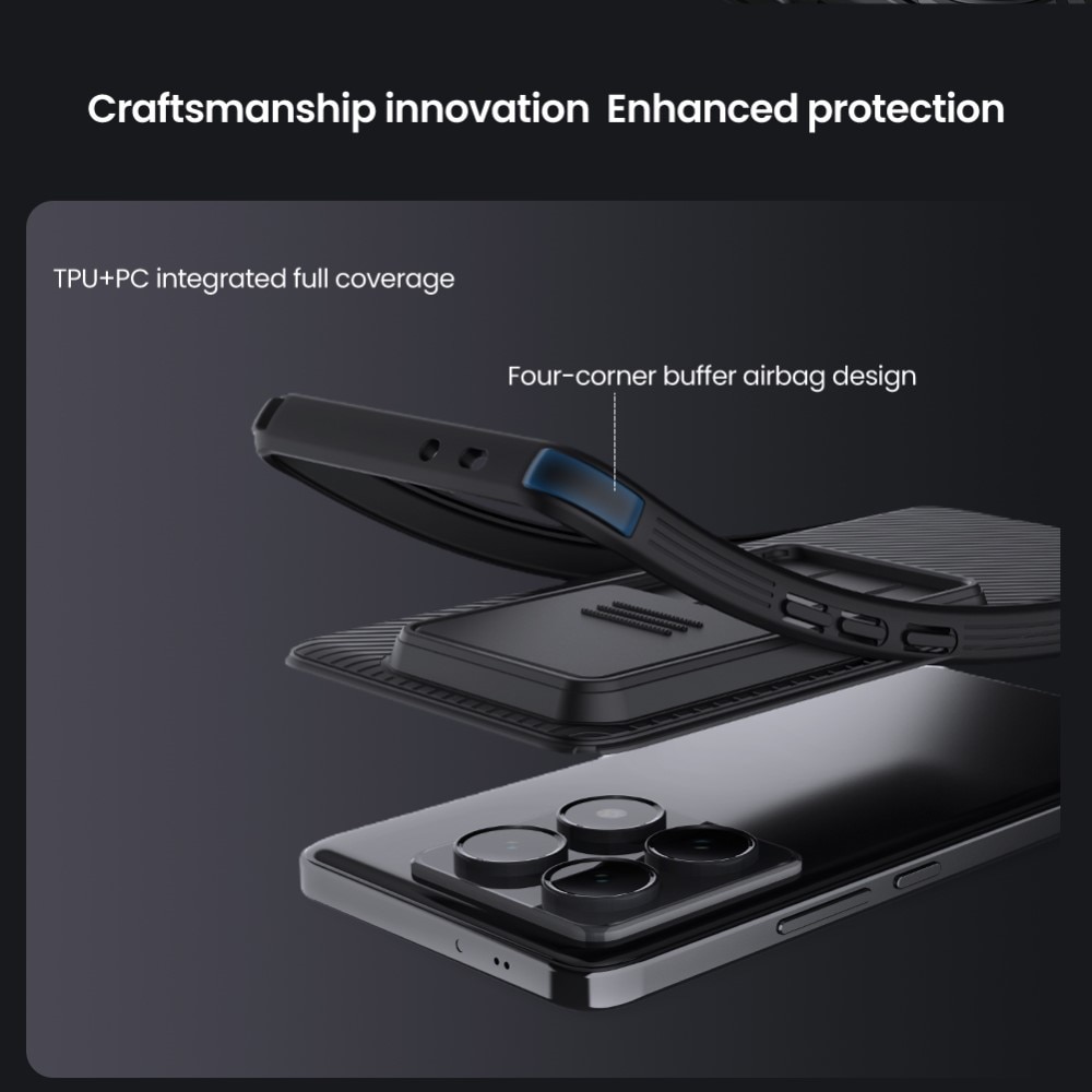 CamShield Kuori Xiaomi 14T Pro musta