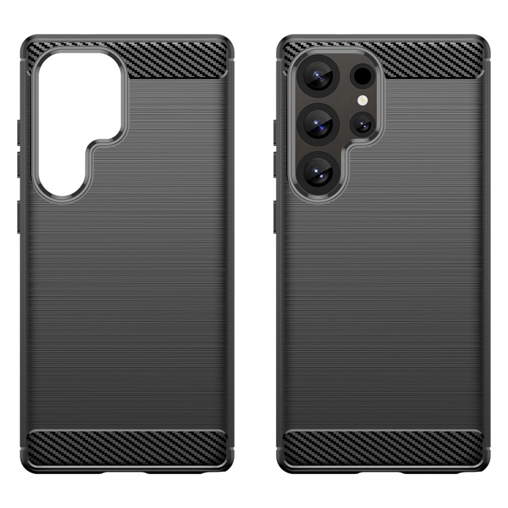 Samsung Galaxy S25 Ultra Kuori TPU Brushed Black