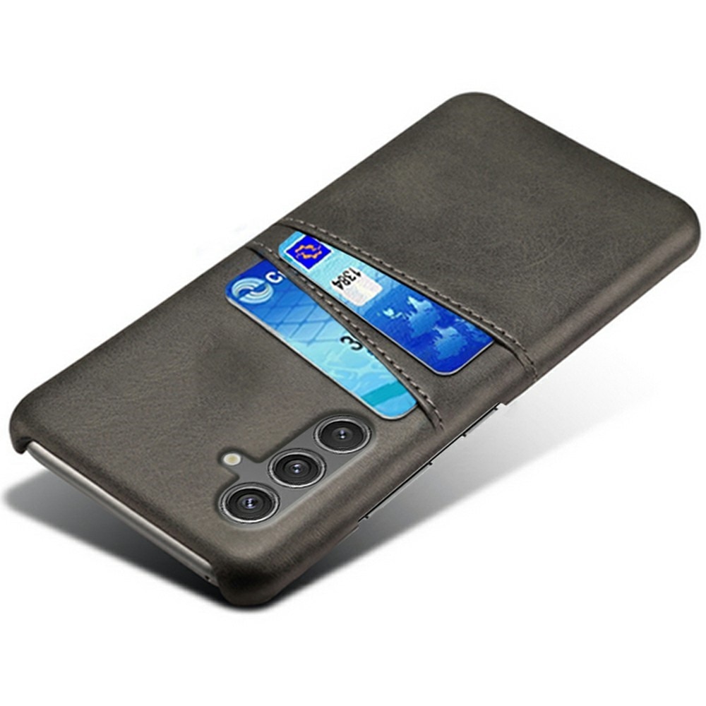 Card Slots Case Samsung Galaxy S25 musta