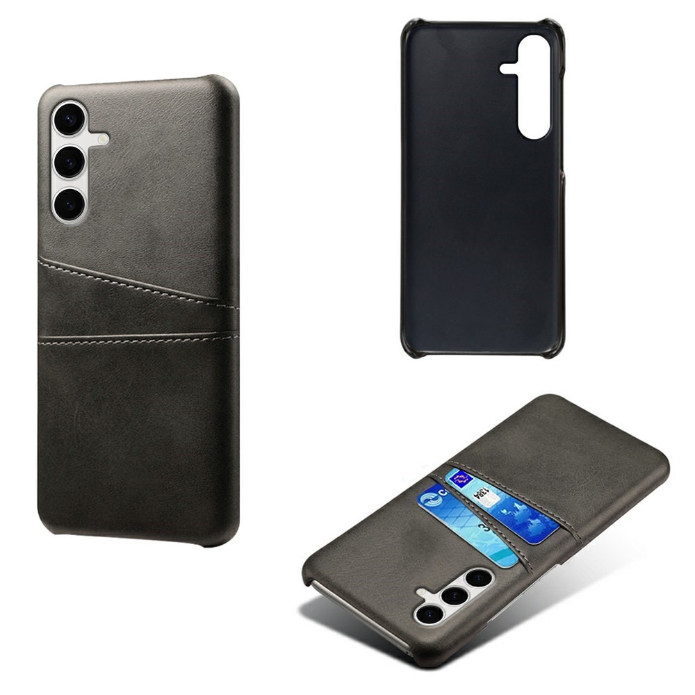 Card Slots Case Samsung Galaxy S25 Plus musta