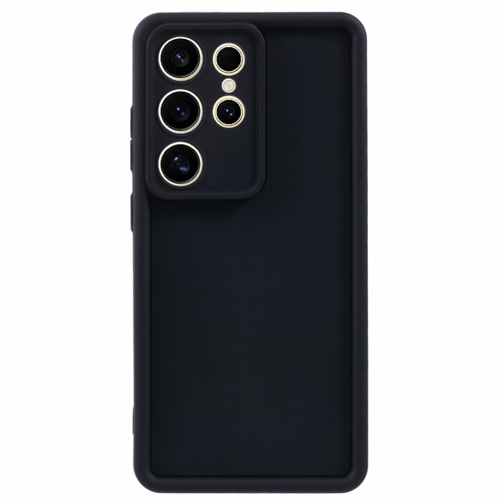 TPU Kuori Edge Samsung Galaxy S25 Ultra musta