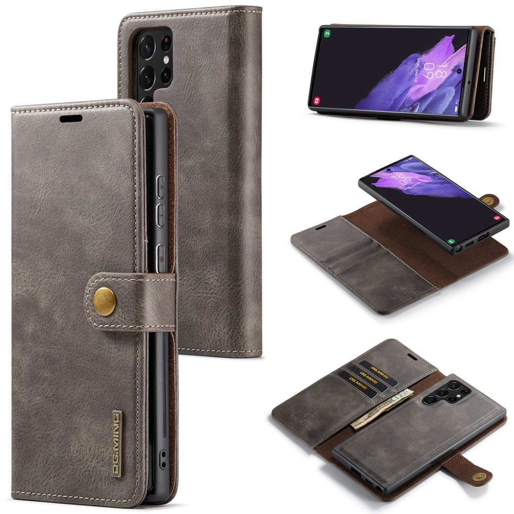 Magnet Wallet Samsung Galaxy S25 Ultra Brown