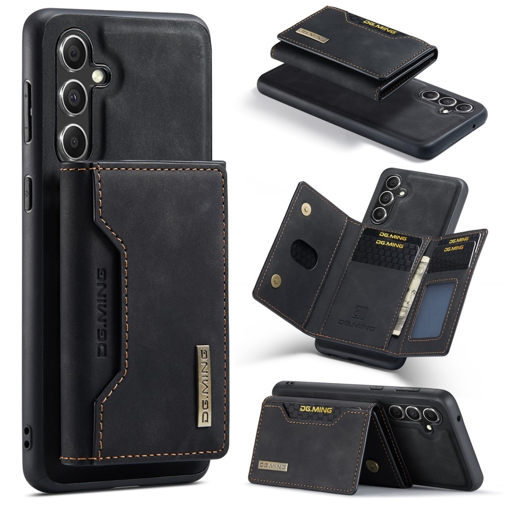 Magnetic Card Slot Case Samsung Galaxy S25 Plus Black