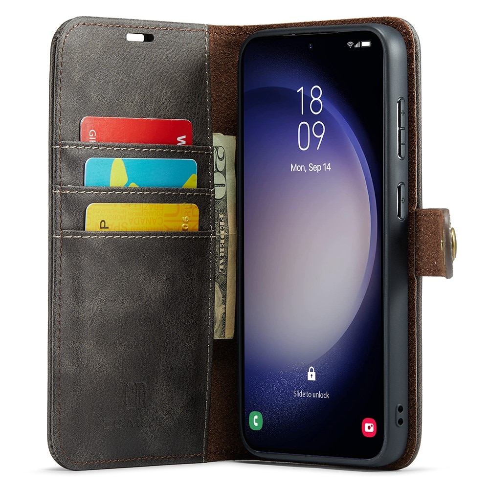 Magnet Wallet Samsung Galaxy S25 Brown