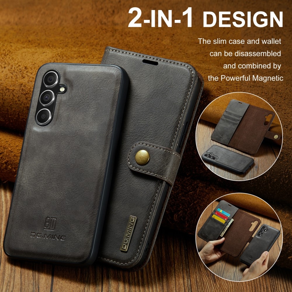 Magnet Wallet Samsung Galaxy S25 Brown