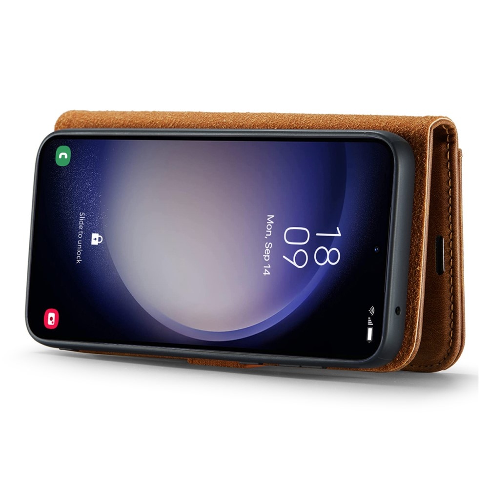 Magnet Wallet Samsung Galaxy A56 Cognac