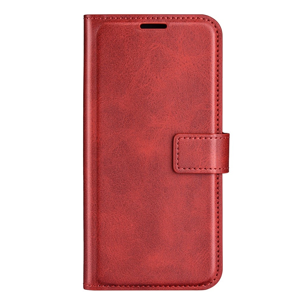 Leather Wallet Samsung Galaxy S23 Ultra Red