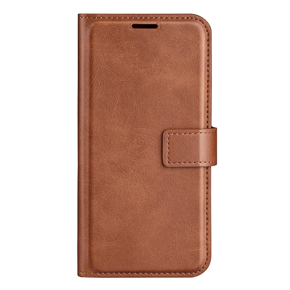 Leather Wallet Samsung Galaxy S23 Ultra Brown