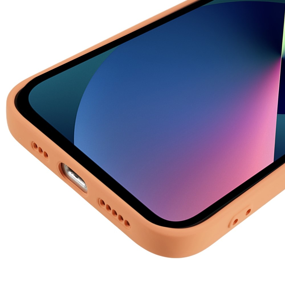 TPU suojakuori iPhone 13 oranssi