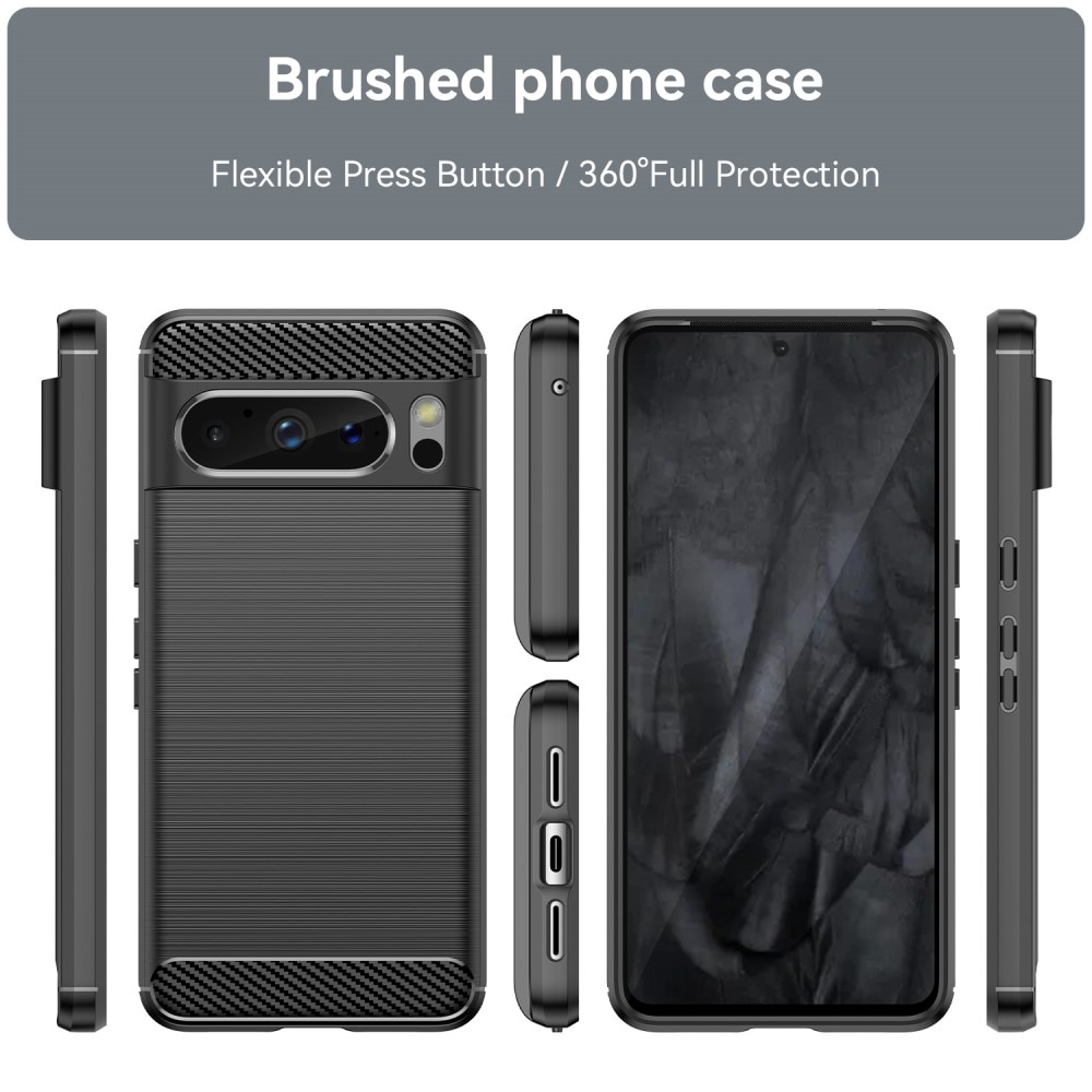 Google Pixel 8 Pro Kuori TPU Brushed Black